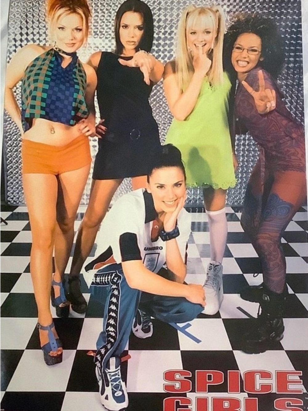 Spice girls queen comforter posh baby scary ginger sporty spice